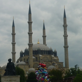 La grande mosquée d'edirne impressionante